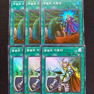 抹殺の指名者　墓穴の指名者　韓国版　スーパー　6枚セット