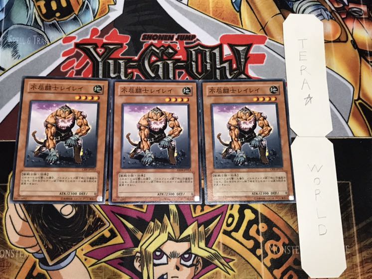 不屈闘士レイレイ ノーマル 3枚セット てら