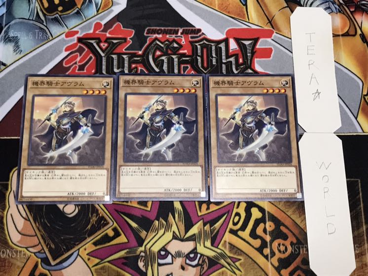 機界騎士アヴラム ノーマル 3枚セット てら