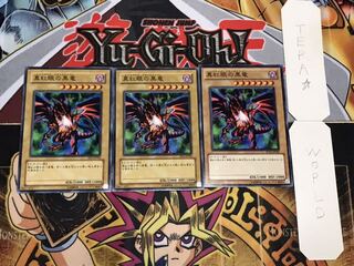 真紅眼の黒竜 ノーマル 3枚セット てら