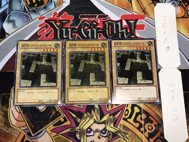 迷宮壁 ラビリンス ウォール ノーマル 3枚セット てらの通販 Tera World 説明 プロフ必読 Magi トレカ専用フリマアプリ