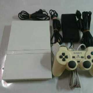 最終値下げ薄型PS2本体75000付属品完備セラミックホワイト