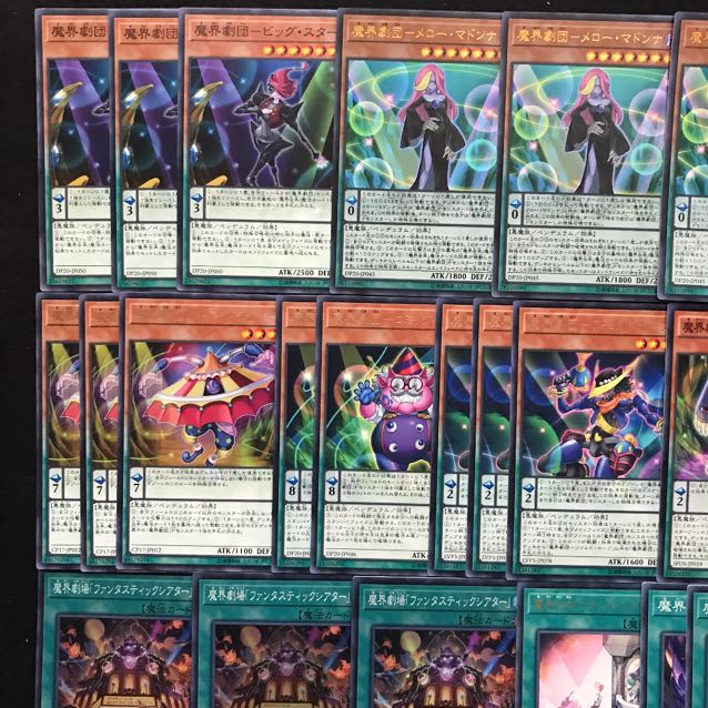 魔界劇団デッキ　構築済み　137  メロー・マドンナ　ティンクル・リトルスター