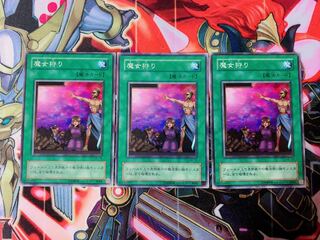 遊戯王 魔女狩り ノーマル3枚