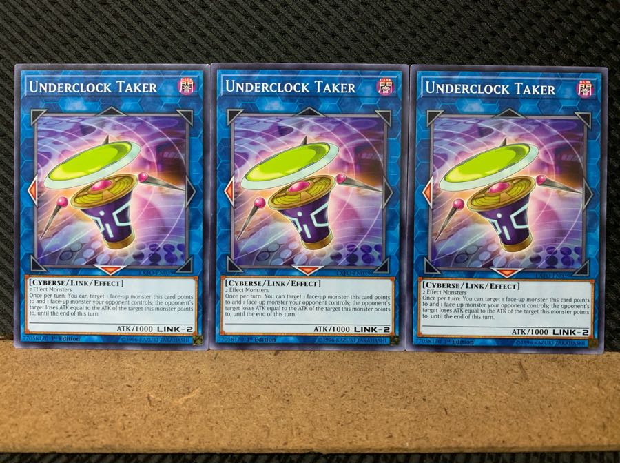 【ぽぽたん】遊戯王 5848 アンダークロックテイカー 3枚 ノーマル 英語