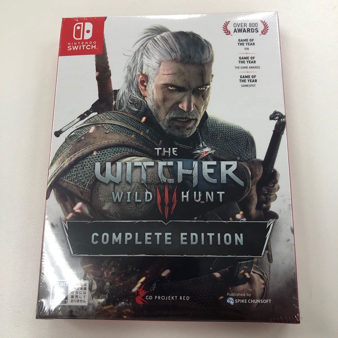 【新品】ウィッチャー3 ワイルドハントコンプリートED