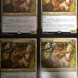 MTG Faeburrow Elder 4 cards