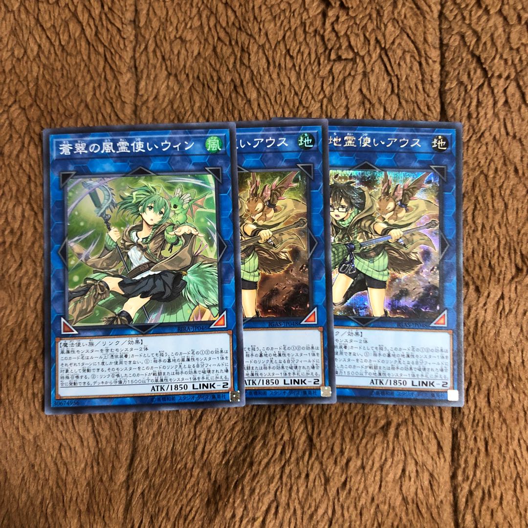 崔嵬の地霊使いアウス SE 蒼翠の風レッド使いウィン