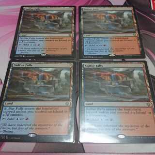 さとしさん用 硫黄の滝 敏捷な妨害術師 各4枚