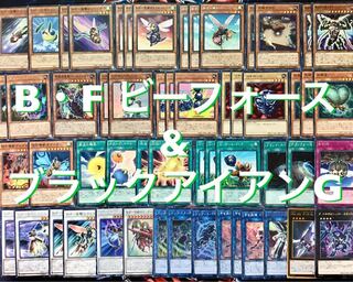 本格構築 【B・F &ブラックアイアンGデッキ】メイン&エクストラデッキ セット