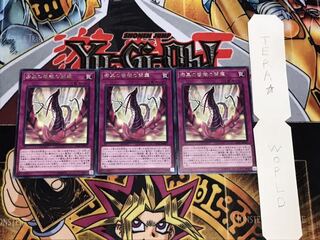 漆黒の薔薇の開華 レア 3枚セット てら