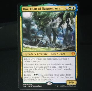 MTG 自然の怒りのタイタン、ウーロ THB 英 微傷