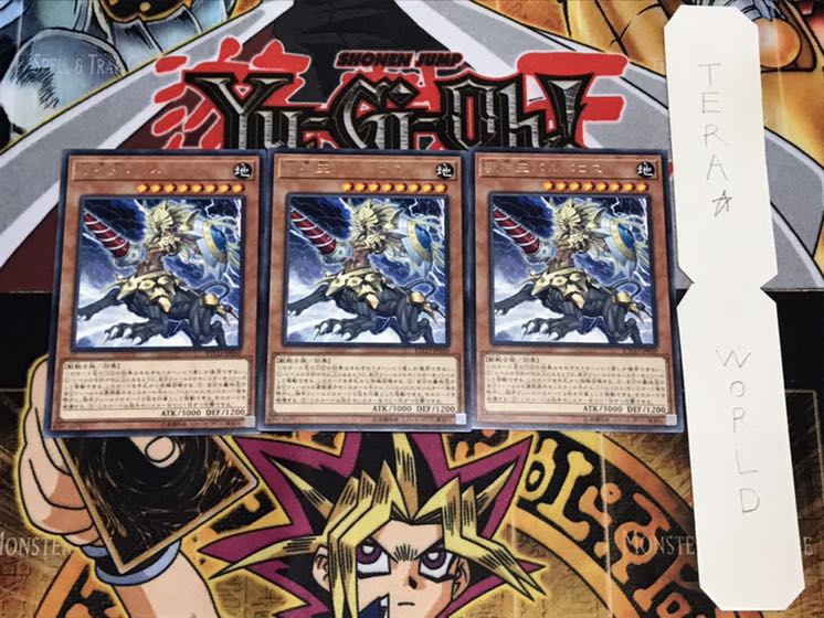 獣神王バルバロス レア 3枚セット てら