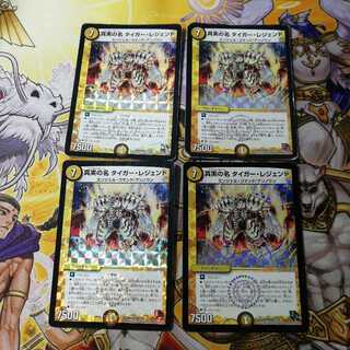 真実の名 タイガー・レジェンド　4枚