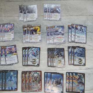 バトスピ　輪廻転生　Ｍレア以下白セット　各3枚