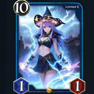 サンダーマジックラッシュ Sカード