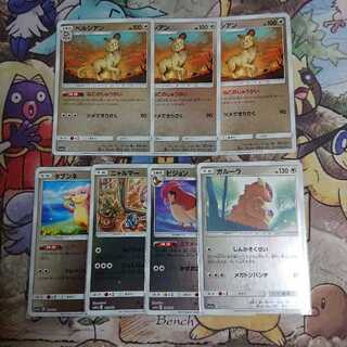Normal Pokemon Mirror Set