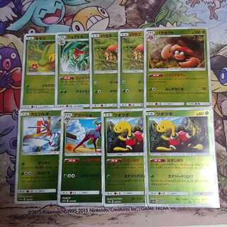 Grass Pokemon Mirror Set