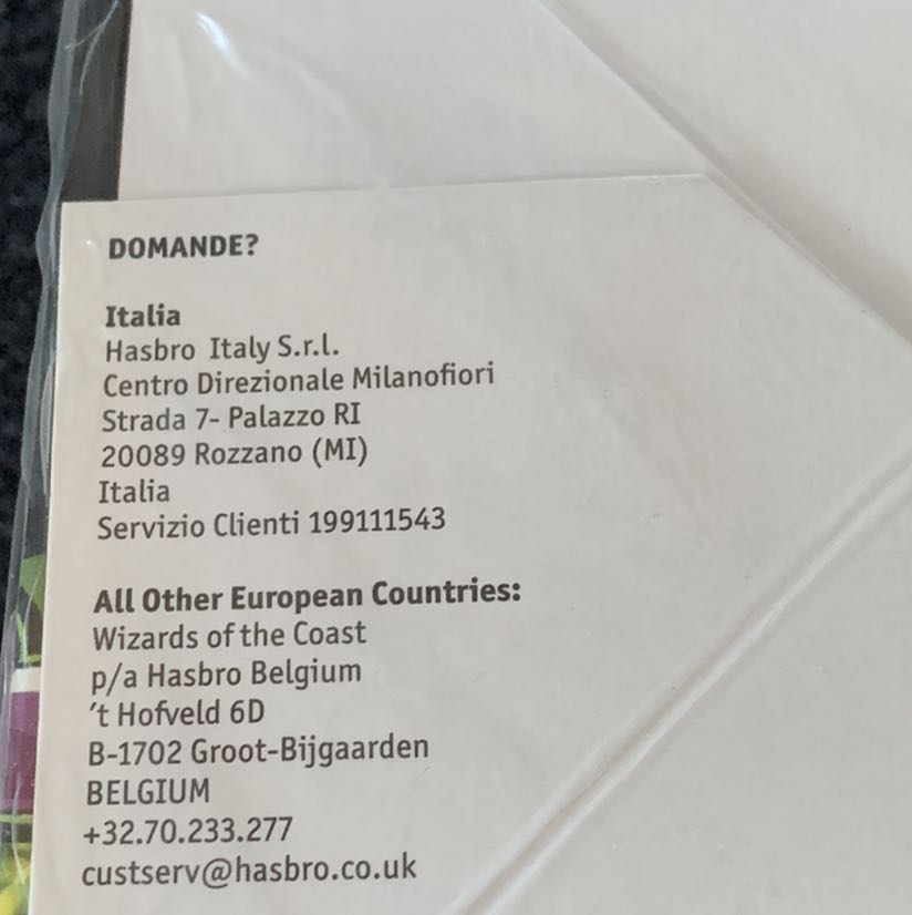 DM-04 box イタリア語