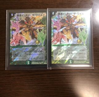 爆進イントゥ・ザ・ワイルド R-foil 2枚