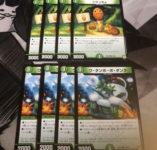 ツクっちょ4枚ワタンポーポタンク4枚