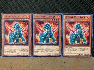 【ぽぽたん】遊戯王 7491 エヴォルダー・ペルタ 3枚 ノーマル