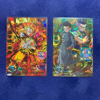 ドラゴンボールヒーローズ   孫悟飯未来　孫悟天ゼノ