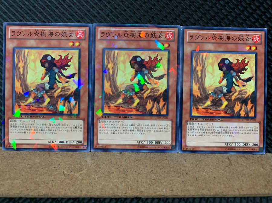 【ぽぽたん】遊戯王 6431 ラヴァル炎樹海の妖女 3枚 ノーマル DT