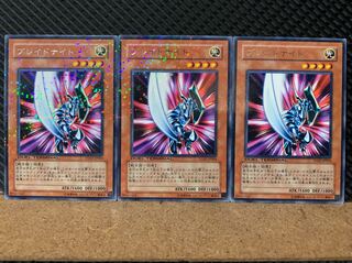 【ぽぽたん】遊戯王 6318 ブレイドナイト 3枚 レア DT