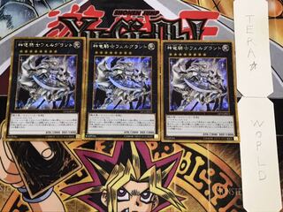 神竜騎士フェルグラント ゴールドシークレット  3枚セット てら