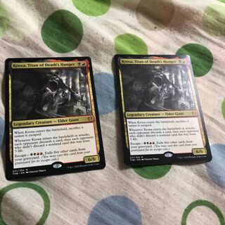 MTG死の飢えのタイタン、クロクサ(テーロス還魂記)