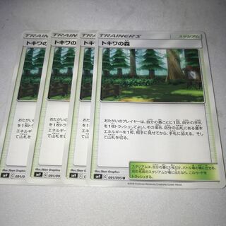 トキワの森　4枚