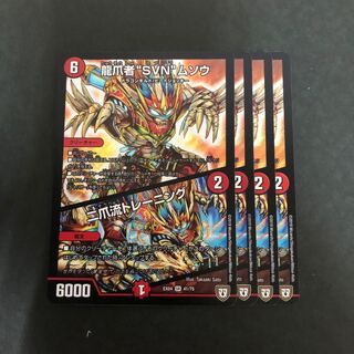 龍爪者“SVN”ムソウ｜二爪流トレーニング　４枚