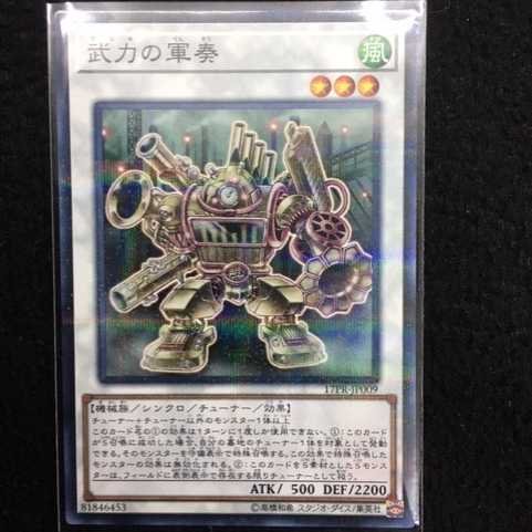 「未使用美品」武力の軍奏 17PR-JP009 ノーパラ