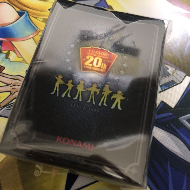 遊戯王公式スリーブ 20th anniversary 未開封 100枚