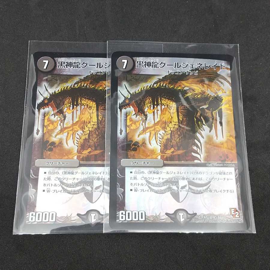 黒神龍グールジェネレイド DMX11 二枚セット