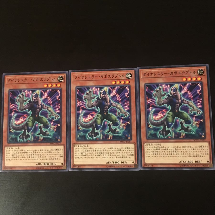 Dinah Wrestler Capoeraptor 3 pieces