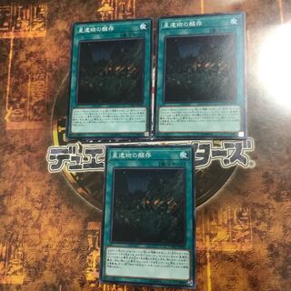 遊戯王★星遺物の醒存★ノーマル三枚★まとめ割