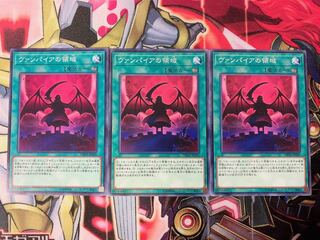 遊戯王 ヴァンパイアの領域 ノーマル3枚