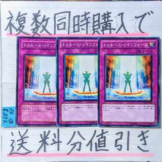 トゥルースリインフォース　ノーマル×3枚　遊戯王②