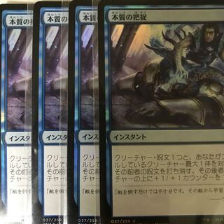 本質の把捉 foil 4枚