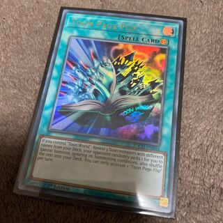 遊戯王　トゥーン　ページ　フリップ　トゥーンカオス