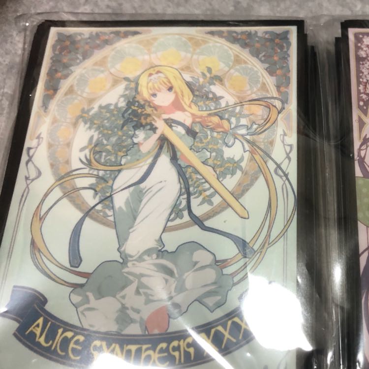 SAO　スリーブ　ユウキ アリスセット