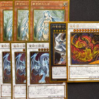 青き眼の乙女　蒼眼の銀龍　フェルグラント　星態龍　ゴールド　8枚セット