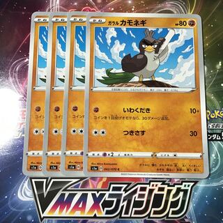 ガラルカモネギ　4枚