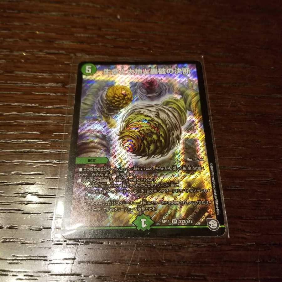 生命と大地と轟破の決断