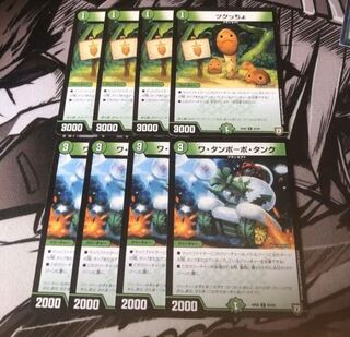 ツクっちょ4枚　ワタンポーポタンク4枚