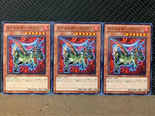 【ぽぽたん】遊戯王 5074 エヴォルダー・テリアス 3枚 ノーマル
