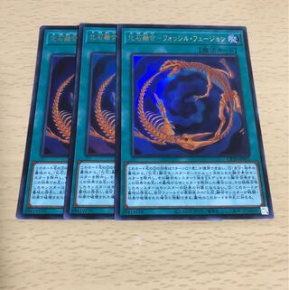 化石融合 フォッシルフュージョン 3枚