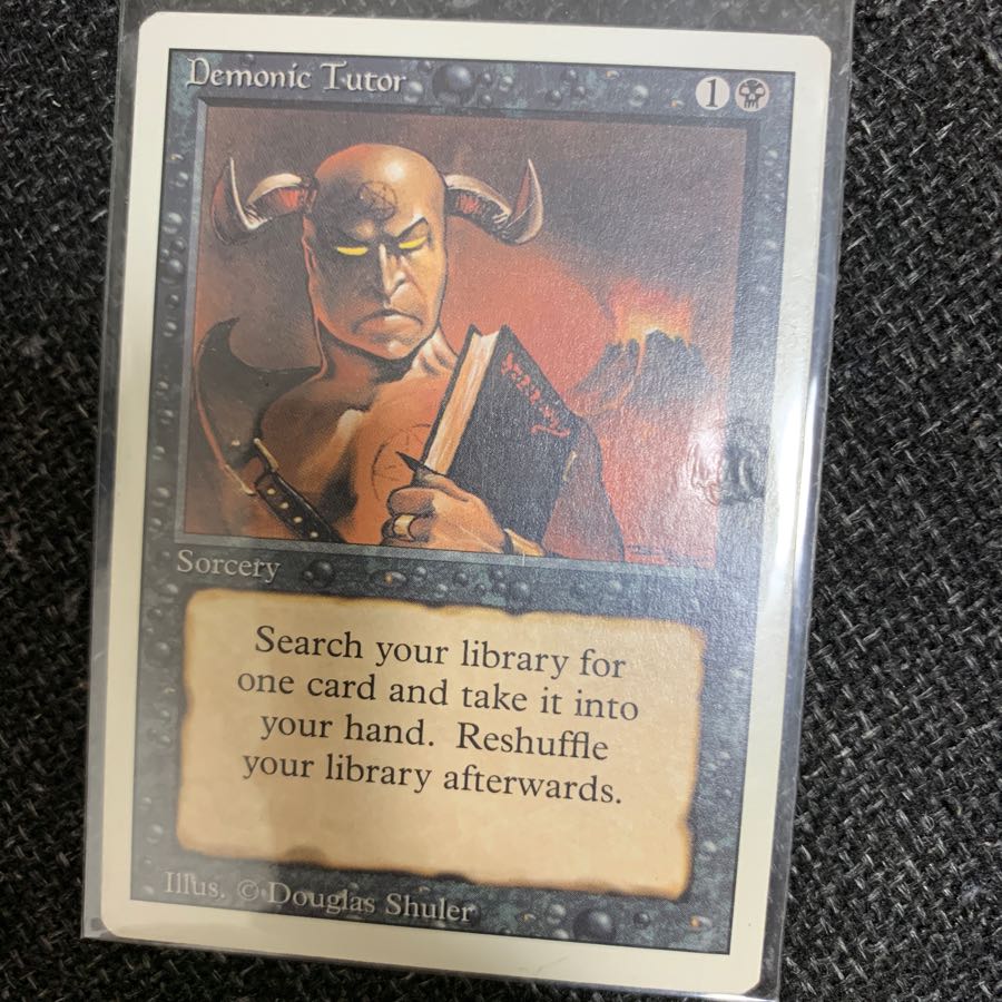 MTG多数出品中 悪魔の教示者